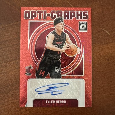 2024-25 Panini Donruss Optic - Opti-Graphs Tyler Herro #OG-THR Choice Prizm (AU)