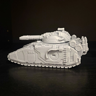 Warhammer 40K Space Marines  Tank Vehicle Miniature Unpainted 140mm resin proxy