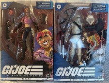 GI Joe Classified Series 35 Storm Shadow & 48 Zarana NIB