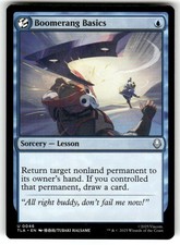 Boomerang Basics 46 Uncommon Avatar: The Last Airbender Magic: The Gathering NM
