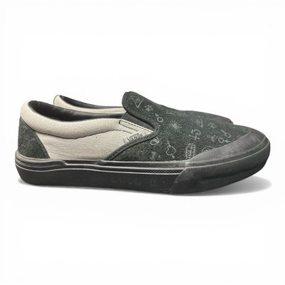 Vans X Cult BMX Black And Gray Slip On, Men's 7.5, Women's 8.5 | eBay