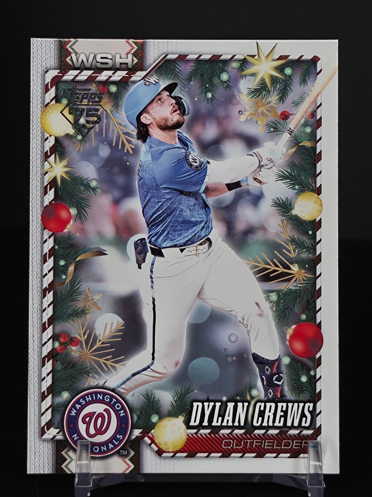 Dylan Crews 2026 Topps Holiday H181 Washington Nationals