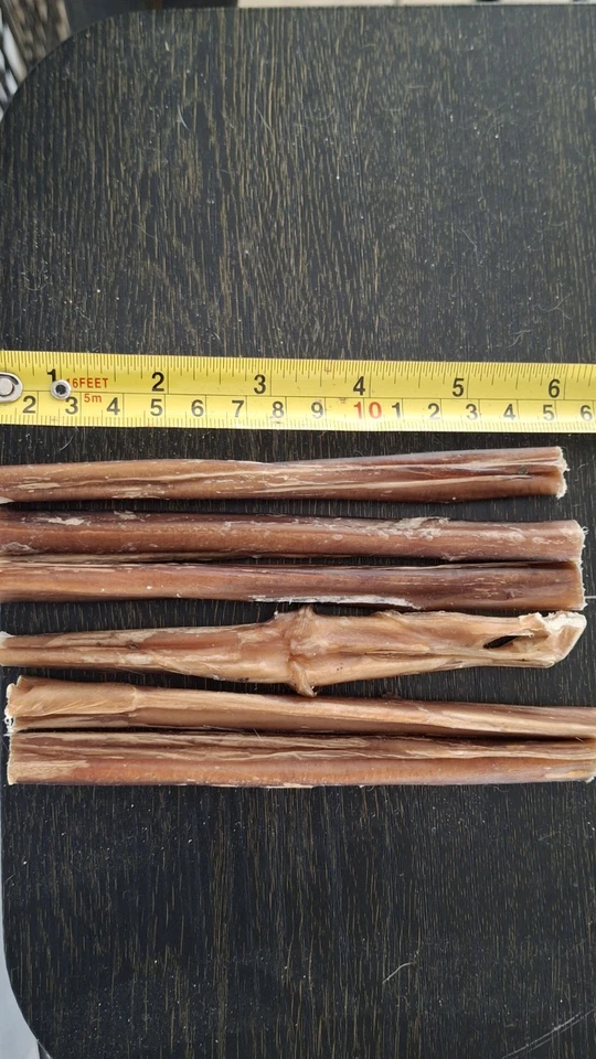 Bastões pequenos para bully de carne de baixo odor - Pacote com 12 - Imagem 2 de 4