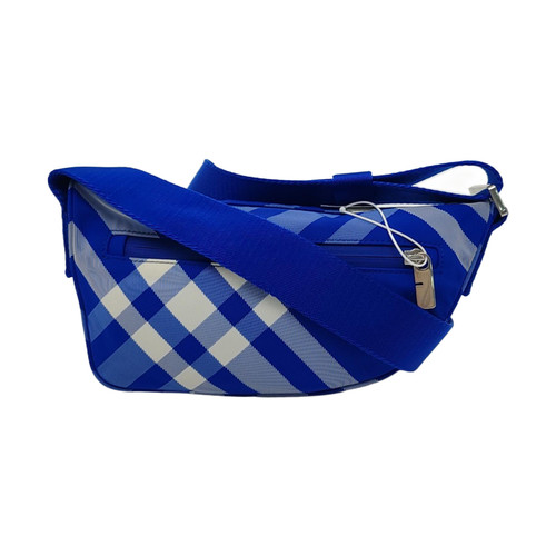 BURBERRY Crossbody bags Cloth Blue Free Shipping | Duties Paid