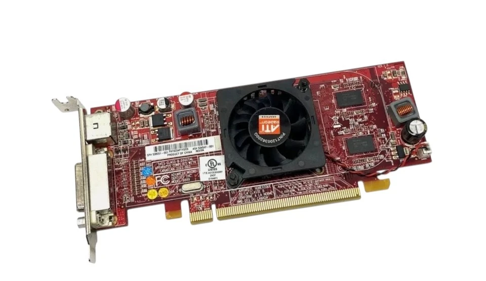 ATI Radeon HD4550 256MB DDR3 PCIe x16 Video Card - DVI & DisplayPort - Image 2 of 4