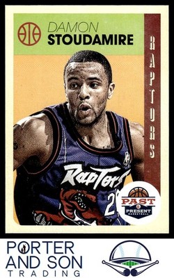 Damon Stoudamire 2012-13 Panini Past & Present #25 Toronto Raptors Basketball