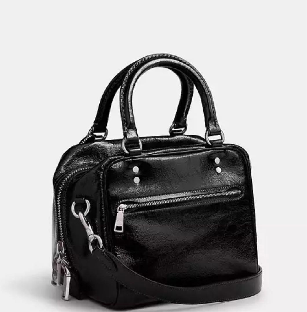 COACH Cube Rogue Bag 20 Shoulder Bag Black CBH04 Outlet Japan | eBay
