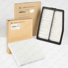 Genuine Cabin Engine Air Filter Set Fits 2020-2025 Sonata Hybrid 28113-l5100