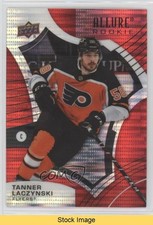 2021-22 Upper Deck Allure Rookies Red Rainbow Tanner Laczynski #114 READ 0pg4