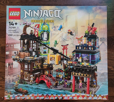 New Sealed LEGO NINJAGO: Ninjago City Markets (71799) - Available Now