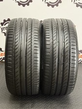 2x 245 40 R18 93Y CONTINENTAL CONTI SPORT CONTACT 5 AO 6-7MM TESTED FREE FITING