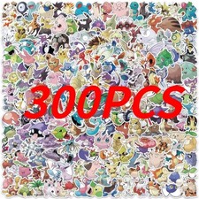 300x Pokemon Sticker Bundle Pikachu Gengar Pokemon TCG #4