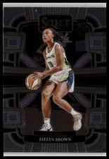 Jaelyn Brown 2024 Panini Select WNBA #4 RC Dallas Wings Card