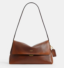 Coach Loved Leather Chelsea Shoulder Bag 30 CEN58 B4/BR NWT Expedited