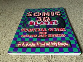 *New*  Strategy (Survival) Guide for Sonic 3D Blast (Sega Genesis/Saturn) Rare