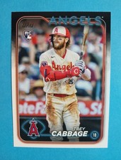 2024 Topps Series 1 Trey Cabbage RC #321 Los Angeles Angels 