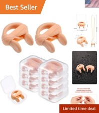 Waterproof Silicone Nose Clip Set - 7 Pieces for Enhanced Swimming Training