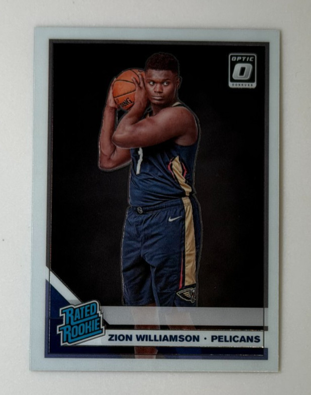 2019-20 Panini Donruss Optic Zion Williamson Rated Rookie #158