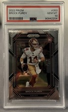2022 Panini Prizm Brock Purdy #353 Rookie PSA 10 San Francisco 49ers