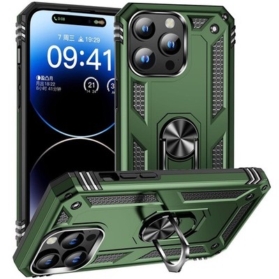 Handy Schutzhülle für iPhone 15 Pro Hülle Armor Outdoor Slim Case Cover