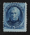 CKStamps: US Stamps Collection Scott#179 5c Taylor Unused Regum