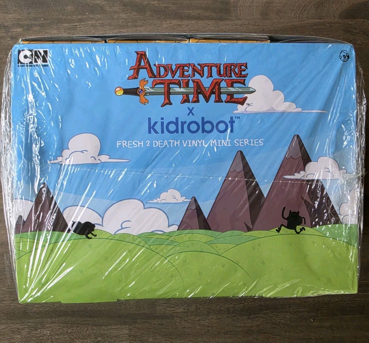 Kidrobot Adventure Time Fresh 2 Death 24 Blind Box Display Case