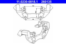 Halter Bremssattel Vorderachse für FORD VOLVO C-MAX FOCUS II Turnier Stufenheck