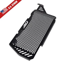 Motorcycle Radiator Grille Guard Cover Shield Black For HONDA CRF 300L 2021 2022