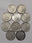 10 Peace Silver Dollars - 10 Coin Lot SK03