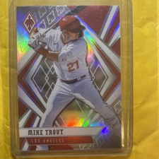 2021 Panini Chronicles #19 Mike Trout Phoenix Holo Pwe 