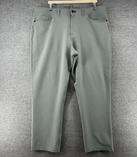 Public Rec Dealmaker Golf Straight Pants Men Size 40X30 Gray Stretch Performance