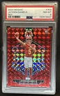 2024 Mosaic Jayden Daniels RC Red Prizm Rookie #302 Commanders PSA 8