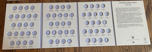 LITTLETON CUSTOM COIN FOLDER TRIO - NICKELS - PLUS CHECKLISTEN - GEBRAUCHT - Bild 6 von 7