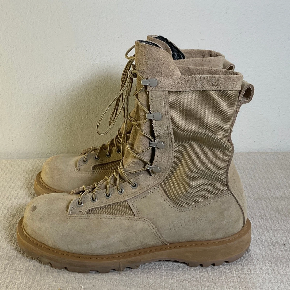 Rocky Outdoor Gear S2V Coyote Brown Military Boot RKC100 Size 13.5W ROCKY Boots Suede Boots for Men for Sale | Shop New & Used  main image 3