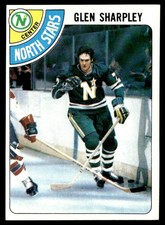 1978-79 Topps Hockey Card Glen Sharpley Minnesota North Stars #175 EX-MT