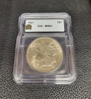 1921 MS63 Morgan Silver Dollar  - ICG Graded