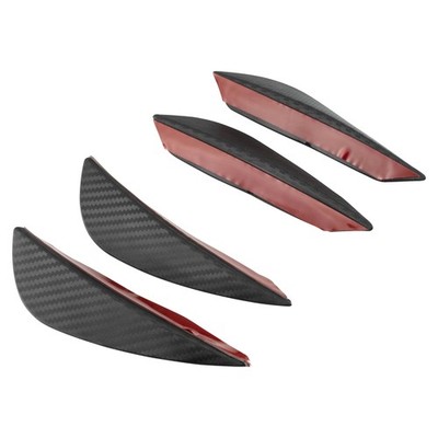 Universal Set Front Spoiler Lippe Canards Splitter Wings Flics Motorsport Flaps