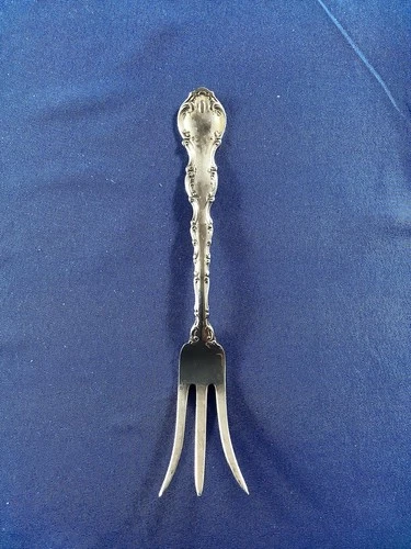 Gorham Strasbourg Sterling Silver Lemon Fork No Mono