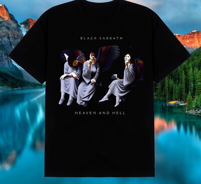 Black Sabbath ALBUM 1970 Heaven and Hell T Shirt S-5XL | eBay