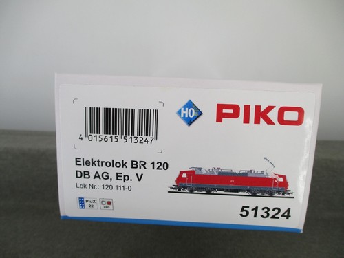Piko scala H0 51324 locomotiva elettrica BR 120 111-0 delle DB analogica DSS in confezione originale - Foto 10 di 10