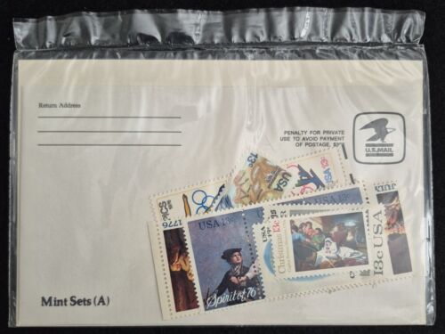 Vintage USPS 1976 Mint Stamp Set Item No. 934 With Sealed Stamps - Picture 3 of 3