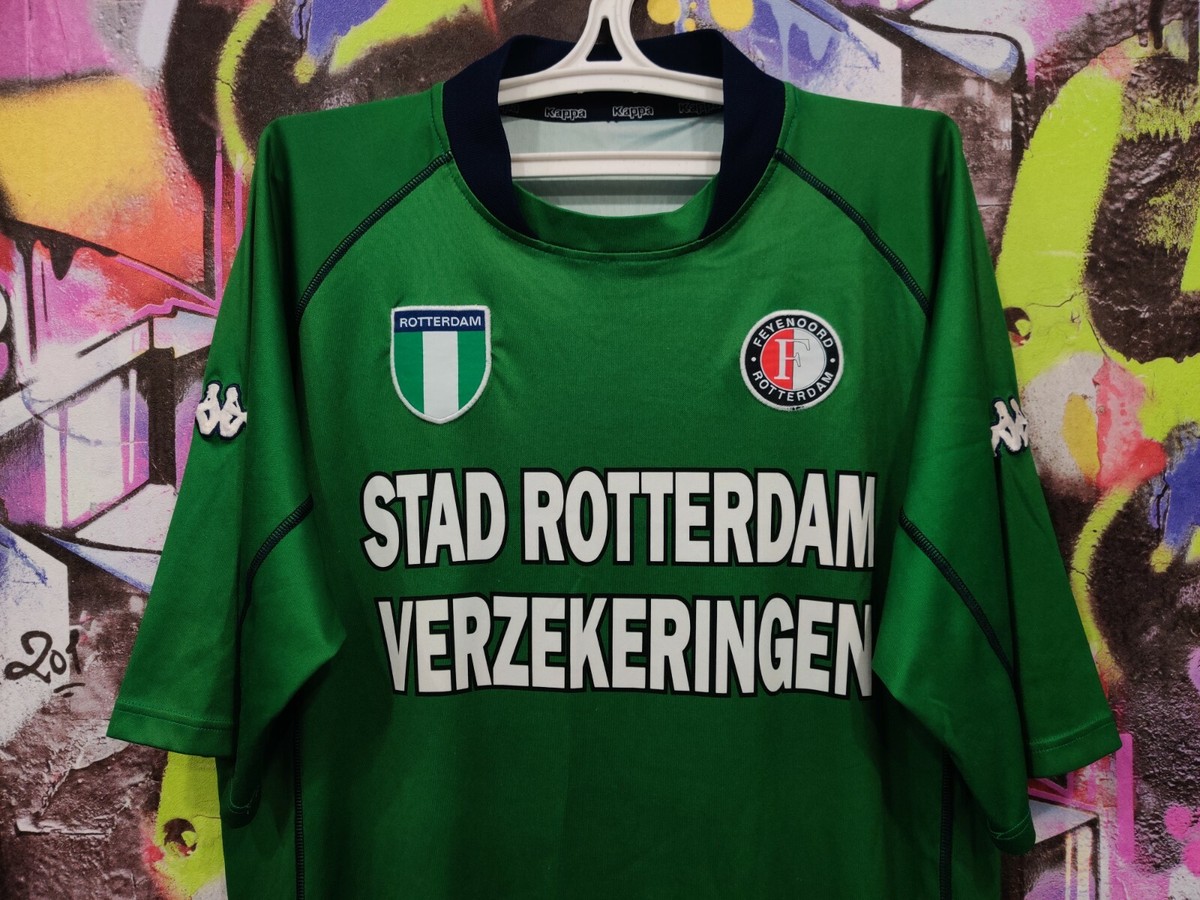 Maillot Extérieur Feyenoord 2002/2003 – Kappa – Vert – Taille L – Homme