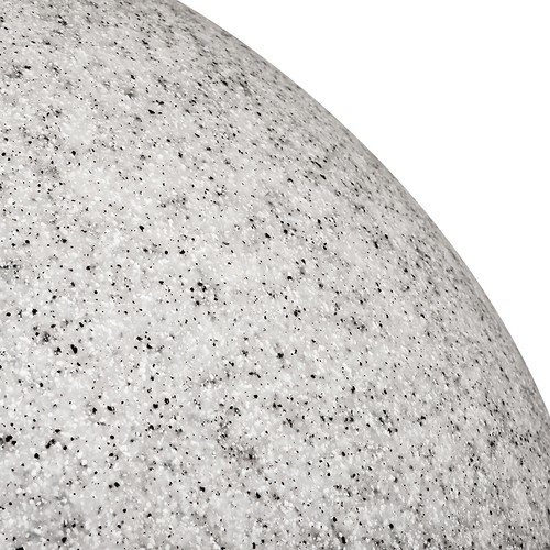 Garten Leuchtkugel STONO 30, IP65, inkl. E27-LED OSRAM 10W und 3m Kabel, Ø 30cm - Bild 5 von 10