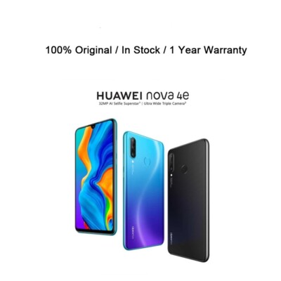 NEW Original Huawei P30 lite Black 128GB+6GB Dual Sim
