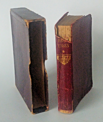 Grimm's Fairy Tales Leatherbound with slipcase. Antique Book 1900's Illustrated