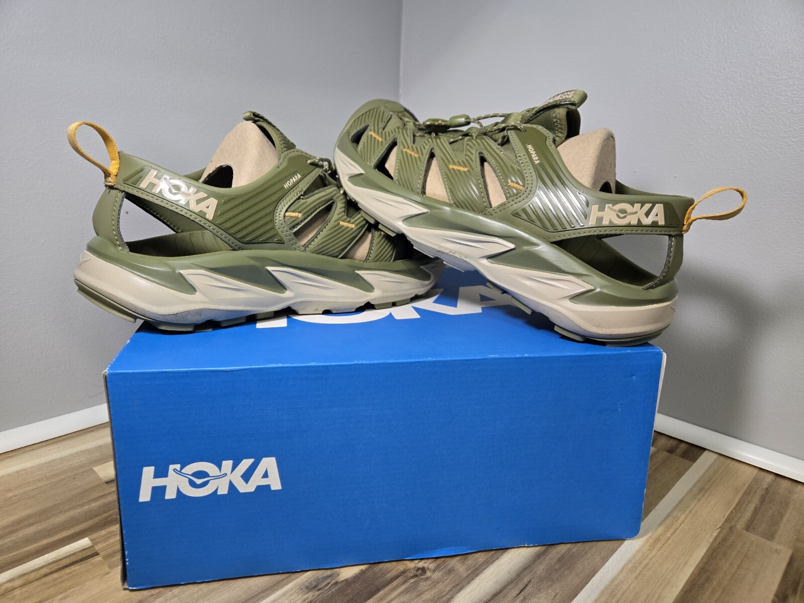 Sandalia Deportiva Todo Terreno HOKA ONE ONE Hopara Correr Caminata Hombres 11
