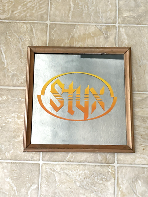 Vintage Styx Carnival Mirror Framed 12 x 12 | eBay