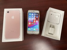 Apple iPhone 7 32GB Black - AT T Only In Box As Pic