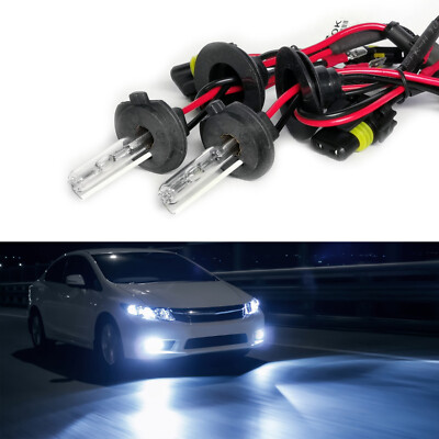 H7 8000K Ice Blue HID Bulb 35W Xenon Headlight Replacement Lamp for 18 VW Jetta