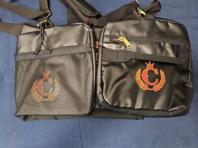 CULTURE KINGS CK 24 NFS Dragon Elite Duffle Bag, Black/Red/Gold